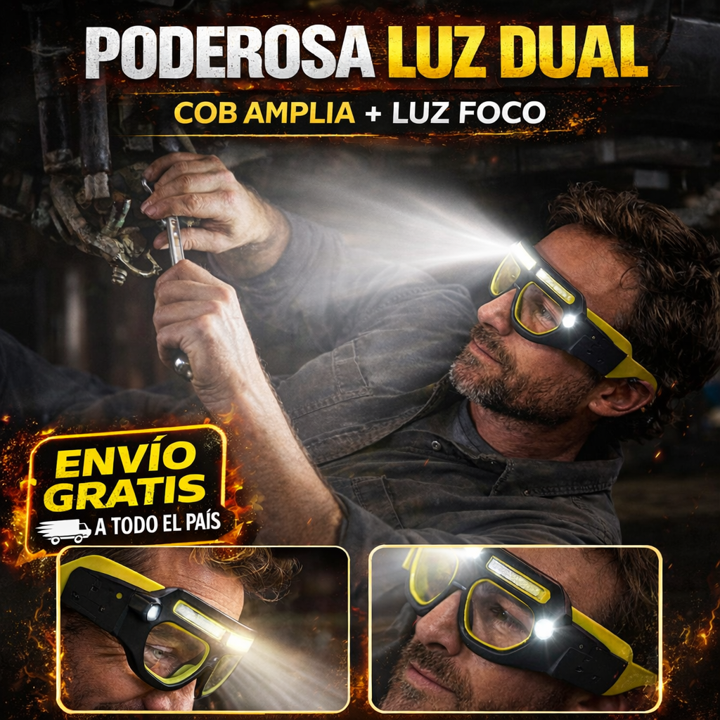 ProLight Task Glasses🕶️Claridad instantánea con manos libres🧰
