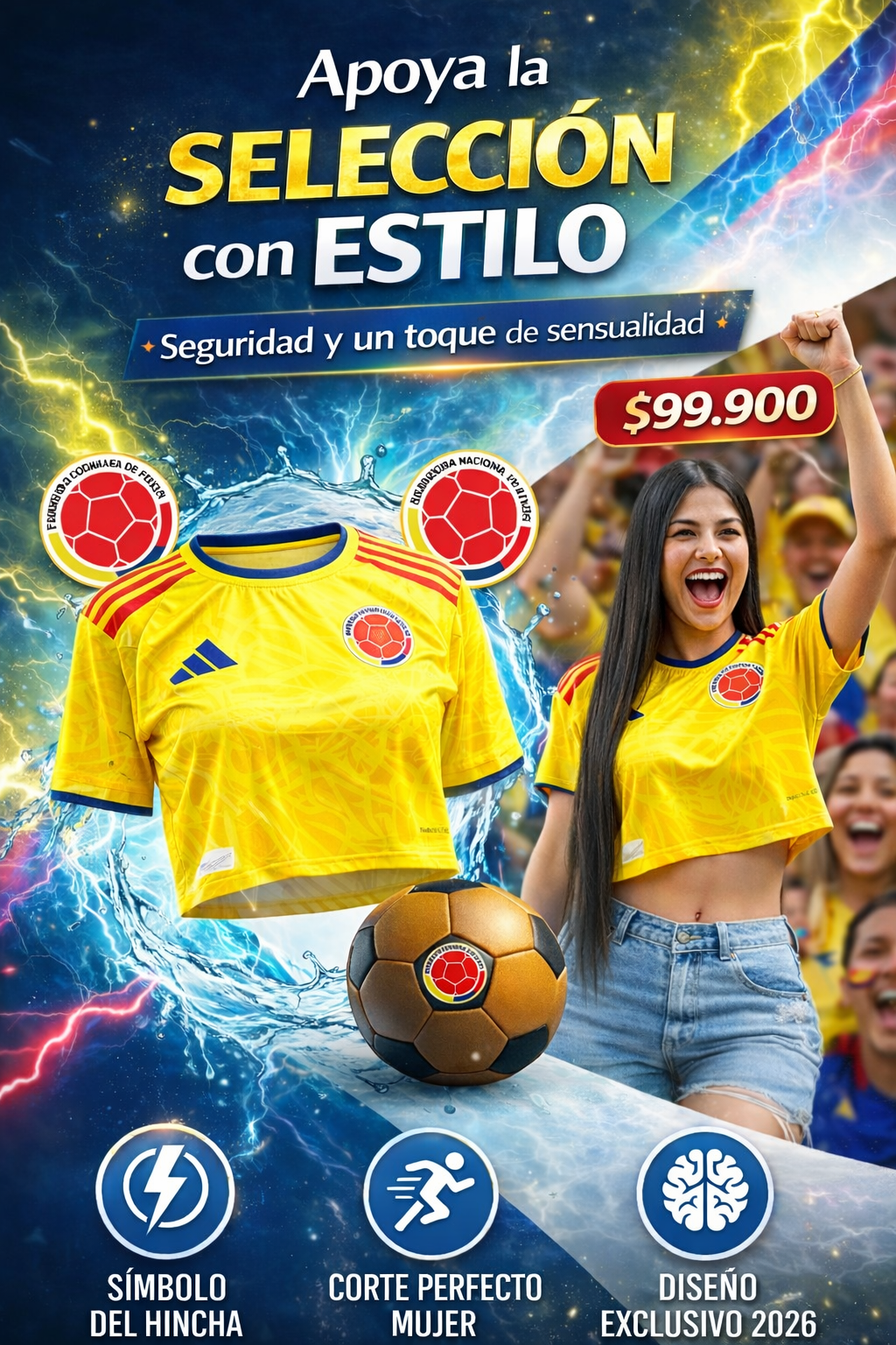 GOLFIT🇨🇴Apoya a Colombia con estilo⚽