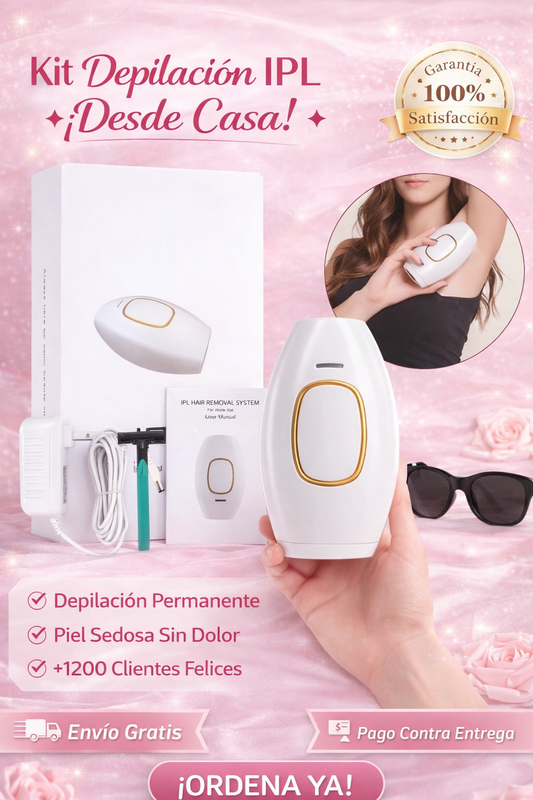 Luminelle👙Depiladora IPL profesional para uso en casa😊