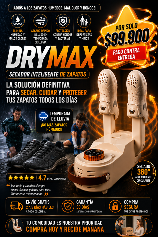 DryMax🎯seca cuida y protege tu calzado👟