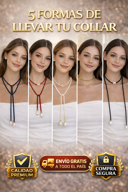 Versaluxe📿Maxi collar versátil para looks únicos💎