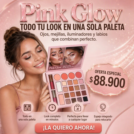 PALETA DE MAQUILLAJE PINK GLOW