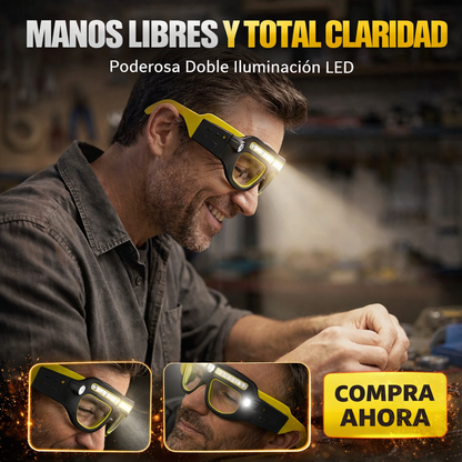 ProLight Task Glasses🕶️Claridad instantánea con manos libres🧰