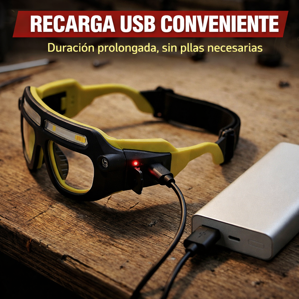 ProLight Task Glasses🕶️Claridad instantánea con manos libres🧰